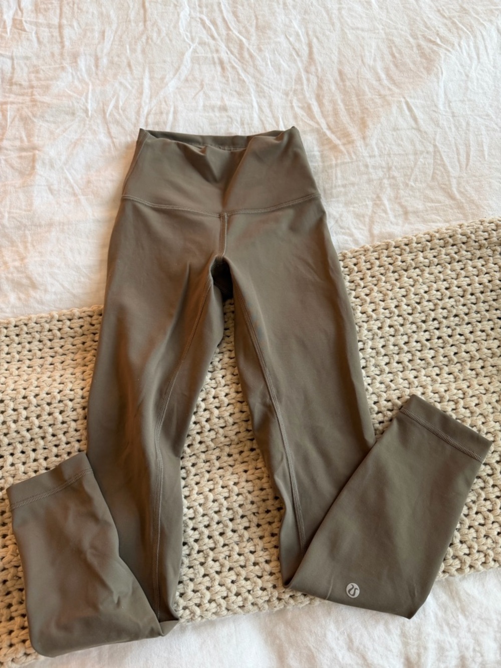 lululemon athletica Olive Green High-Rise Leggings